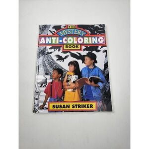 The Mystery Anti-coloring Book, Striker, Susan good pre-owned condition